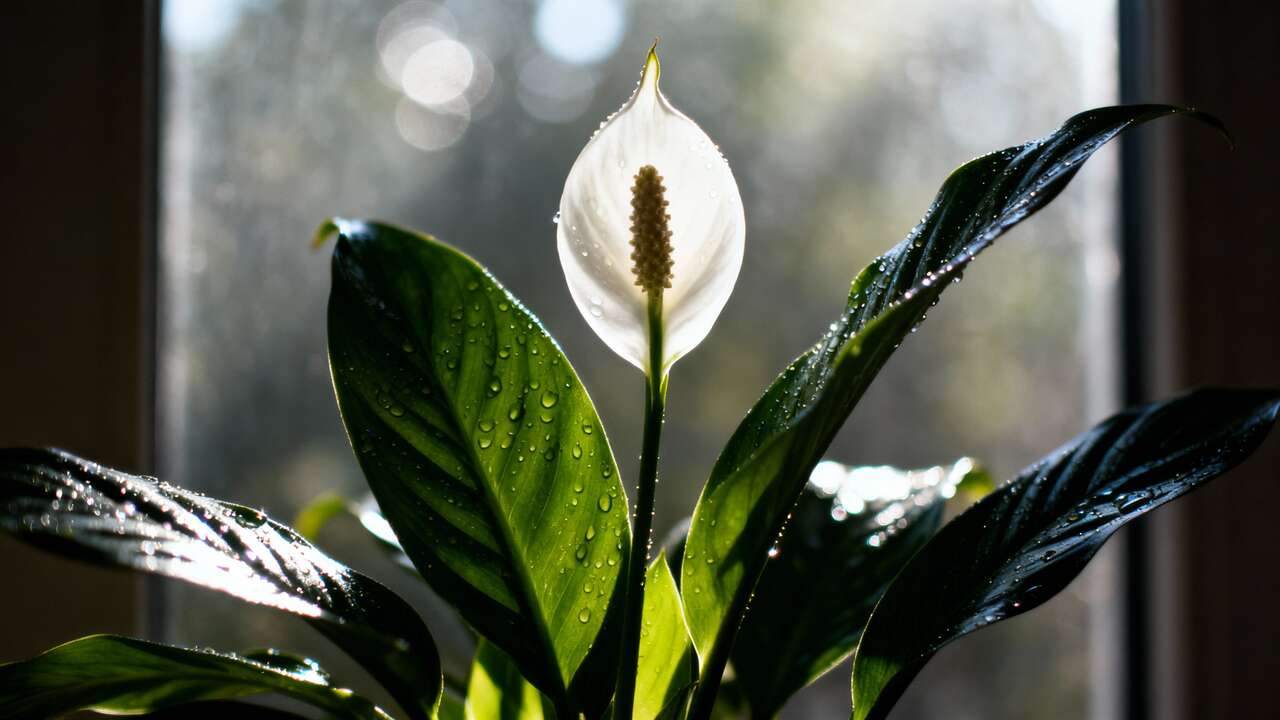 The 10p Trick to Revive a Drooping Peace Lily Instantly.