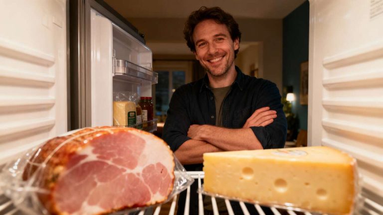No Plastic Wrap, No Plastic Containers: The Trick to Stop Ham and Cheese from Drying Out Once Opened